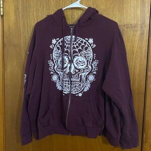 Torrid skull hoodie
